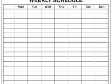 67 Free Hourly Class Schedule Template For Free for Hourly Class Schedule Template