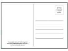 67 How To Create 6X4 Postcard Template with 6X4 Postcard Template