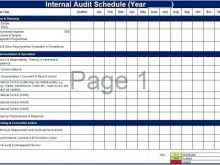 67 How To Create Annual Audit Plan Template Excel Layouts with Annual Audit Plan Template Excel