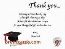 67 How To Create Thank You Card Template College Graduation Photo by Thank You Card Template College Graduation