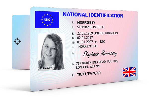 67 Online British Id Card Template With Stunning Design by British Id Card Template