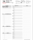 67 Printable Daily Calendar Template With Hours Formating by Daily Calendar Template With Hours