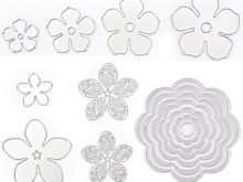 67 Printable Flower Templates For Card Making in Word for Flower Templates For Card Making