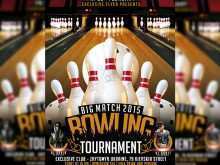 Bowling Night Flyer Template