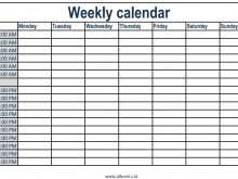 67 Standard Daily Calendar Template With Time Slots for Ms Word by Daily Calendar Template With Time Slots