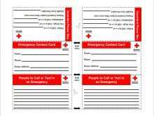 67 Standard Free Printable Emergency Card Template With Stunning Design by Free Printable Emergency Card Template