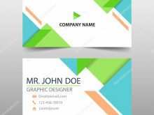 67 Standard Horizontal Name Card Template With Stunning Design by Horizontal Name Card Template
