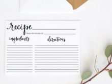 67 The Best 5 X 7 Recipe Card Template Download for 5 X 7 Recipe Card Template