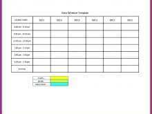 67 The Best Group Class Schedule Template Templates by Group Class Schedule Template