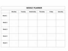 67 Visiting Empty Class Schedule Template in Word for Empty Class Schedule Template