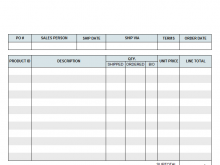 Tax Invoice Statement Template Free