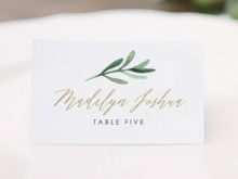 68 Adding Wedding Name Card Templates in Word with Wedding Name Card Templates