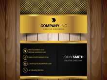 68 Best Business Card Template Gold Free in Photoshop with Business Card Template Gold Free