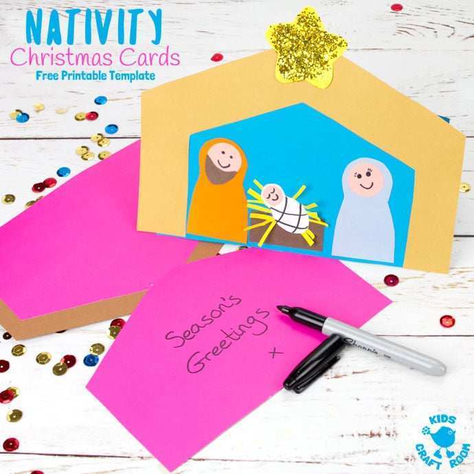 68 Best Christmas Card Nativity Templates For Free for Christmas Card Nativity Templates