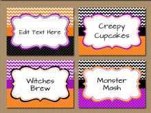 68 Best Halloween Tent Card Template Now by Halloween Tent Card Template