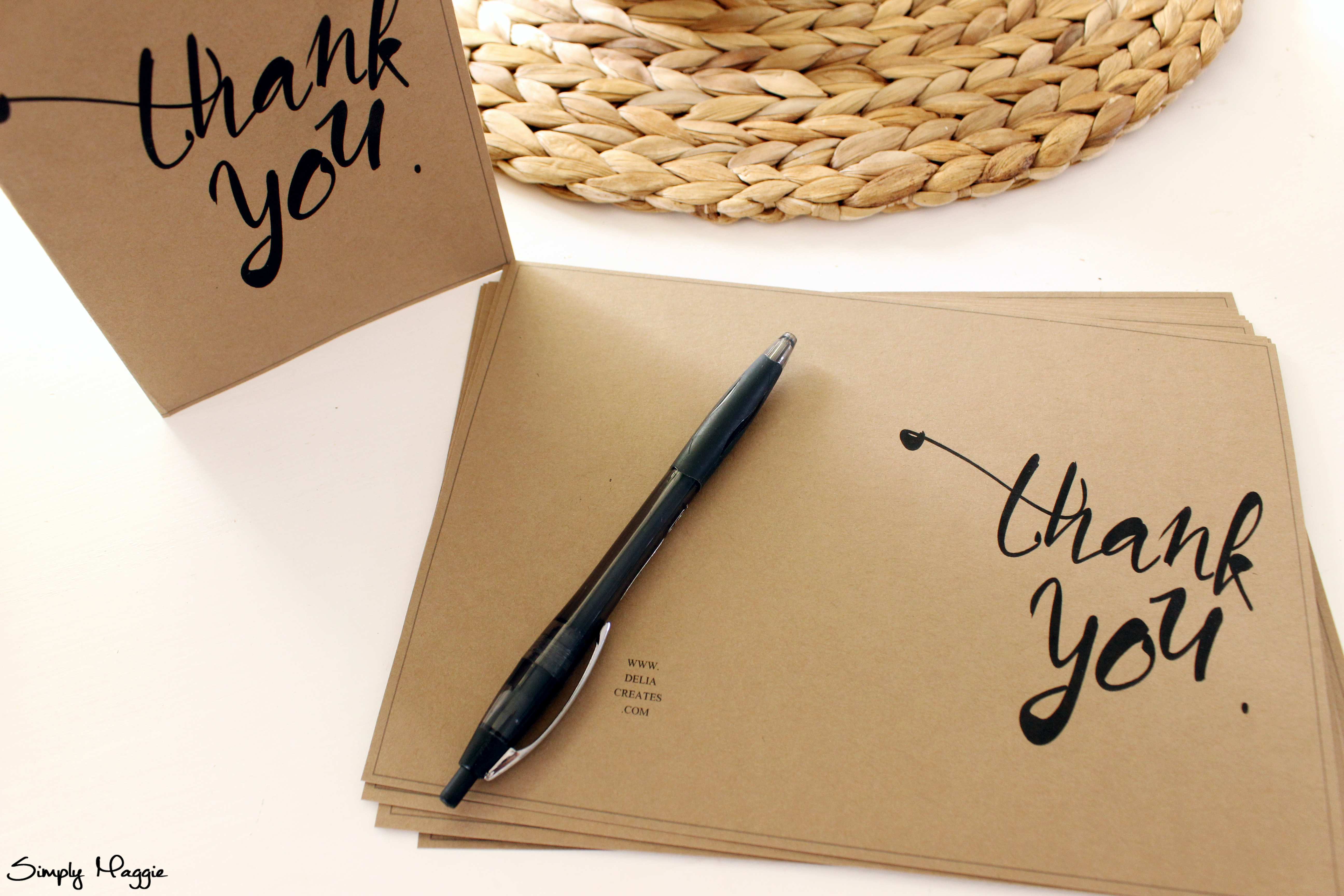 68 Blank Thank You Card Diy Template for Ms Word with Thank You Card Diy Template
