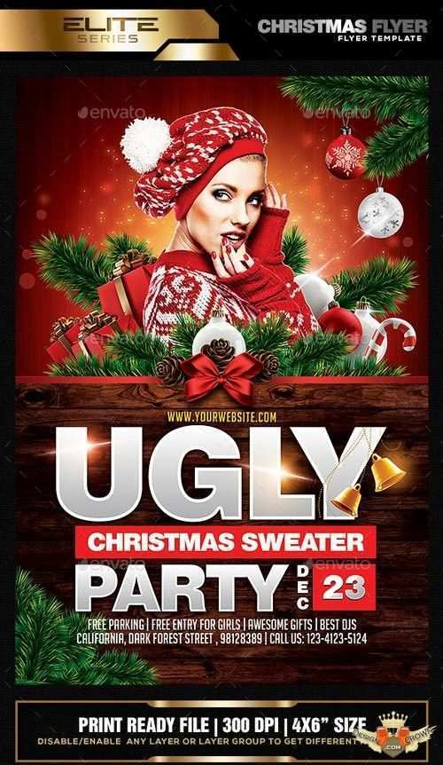 68 Blank Ugly Sweater Party Flyer Template Now with Ugly Sweater Party Flyer Template