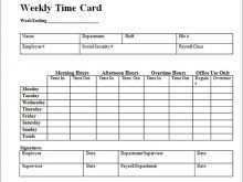 68 Create 2 Week Time Card Template Templates with 2 Week Time Card Template