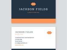 68 Create Orange Name Card Template Download with Orange Name Card Template