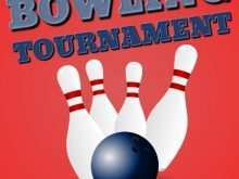 Bowling Event Flyer Template