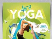 68 Creating Yoga Flyer Template Free For Free for Yoga Flyer Template Free