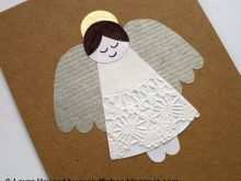 68 Creative Christmas Card Angel Template With Stunning Design with Christmas Card Angel Template