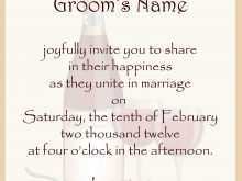 Invitation Card Name Format