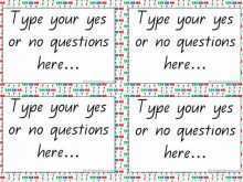 68 Creative Question Card Template Layouts with Question Card Template