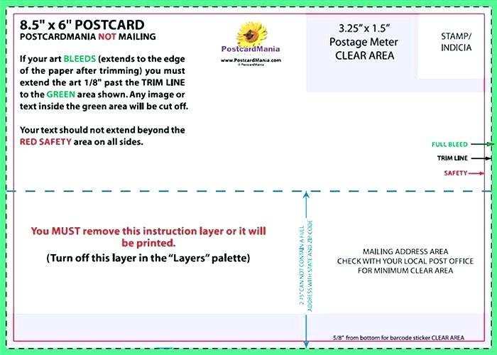 68 Customize Our Free Blank 4X6 Postcard Template in Photoshop by Blank 4X6 Postcard Template