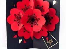 68 Customize Our Free Pop Up Flower Card Templates Maker with Pop Up Flower Card Templates