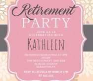 68 Format Retirement Party Flyer Template Formating for Retirement Party Flyer Template