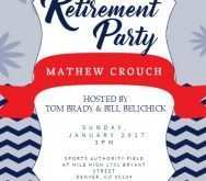 68 Format Retirement Party Flyer Template Photo by Retirement Party Flyer Template