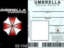 68 Format Umbrella Corporation Id Card Template Layouts for Umbrella Corporation Id Card Template