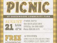 68 Free Picnic Flyer Template Photo for Free Picnic Flyer Template