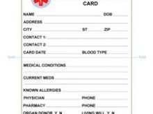 68 Free Printable Free Medical Id Card Template Uk for Ms Word by Free Medical Id Card Template Uk