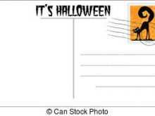 68 Free Printable Halloween Postcard Template For Free with Halloween Postcard Template
