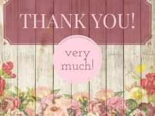 Thank You Card Template Adobe Illustrator