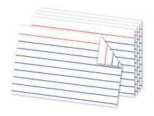68 Online 4X6 Ruled Index Card Template For Free by 4X6 Ruled Index Card Template