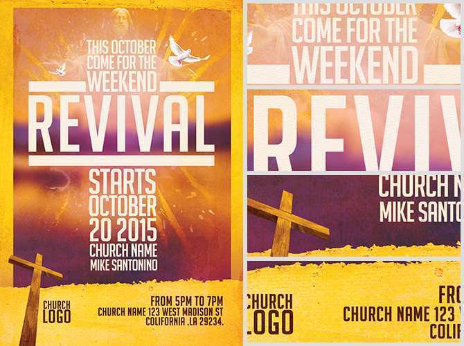 68 Online Church Revival Flyer Template Free With Stunning Design for Church Revival Flyer Template Free