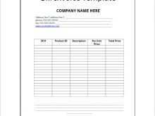 68 Printable Blank Billing Invoice Template Now with Blank Billing Invoice Template
