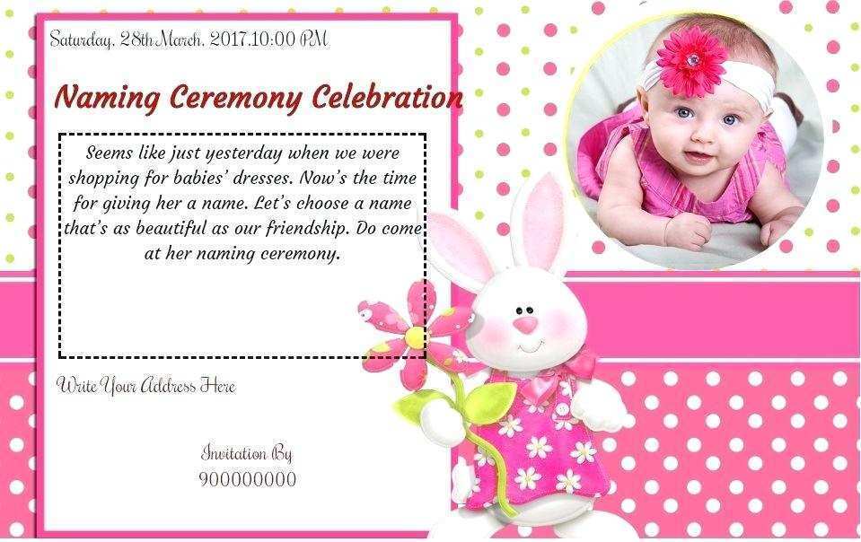 Featured image of post Naming Ceremony Invitation Template Naming ceremony invitation templates free twood pro