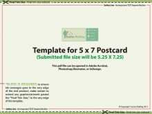68 Printable Usps Postcard Template 5X7 Formating by Usps Postcard Template 5X7