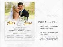 68 Printable Wedding Flyer Template in Word for Wedding Flyer Template