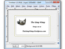 68 Report Gimp Name Card Template Now for Gimp Name Card Template