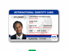 Id Card Template Portrait