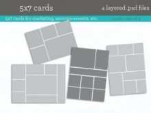 68 Standard 4 X 7 Card Template PSD File with 4 X 7 Card Template