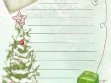 Christmas Card Note Template