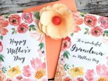 68 Standard Mothers Day Card Template Flower Now for Mothers Day Card Template Flower