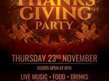 68 Standard Thanksgiving Party Flyer Template With Stunning Design by Thanksgiving Party Flyer Template