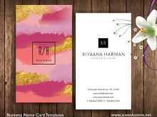 68 The Best Model Name Card Template Formating by Model Name Card Template